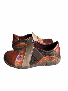 L’Artiste by Spring Step Women’s Slip-On Comfort Shoes Leather Size EU 40 US 9